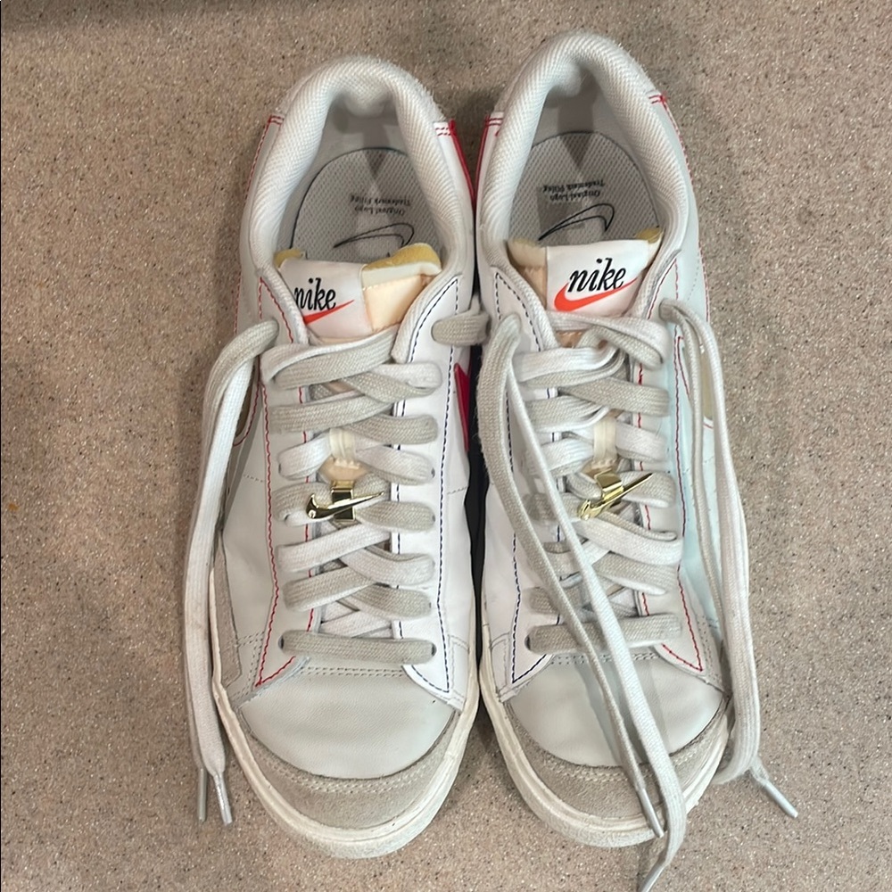 Nike Blazer Low Rise 50th Anniversary Edition- Light Bone